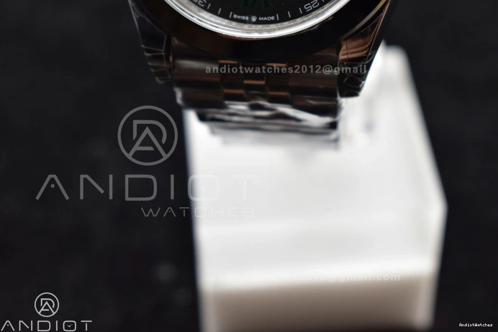 642 VS Roman Green SS Gray on 126334 VSF FashionForward Best 41 Jubilee Edition 904L Bracelet DateJust Steel Dial 1:1 0402